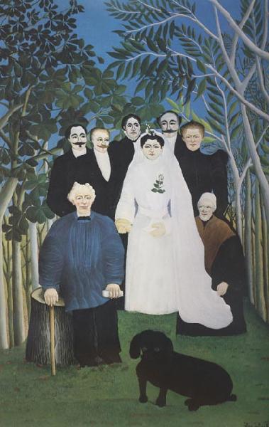Henri Rousseau A Country Wedding Germany oil painting art